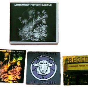 Longmont Potion Castle Tour Line Live 5-CD + 3 Stickers 2019 (2025) - OOP - RARE